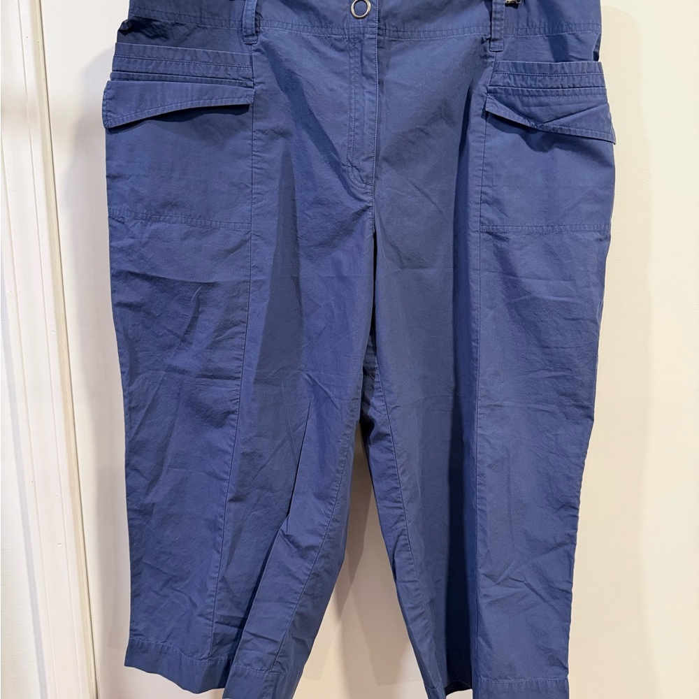 Chico's Blue Cropped Pants